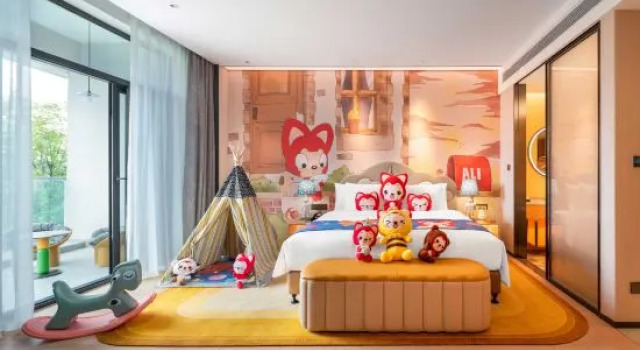 Семейный люкс Blossom Attic DuJiangYan