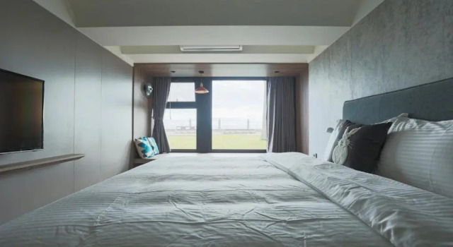 Двухместный номер Standard с видом на море 海邊邊民宿 Near Seaside B&B 民宿1092號