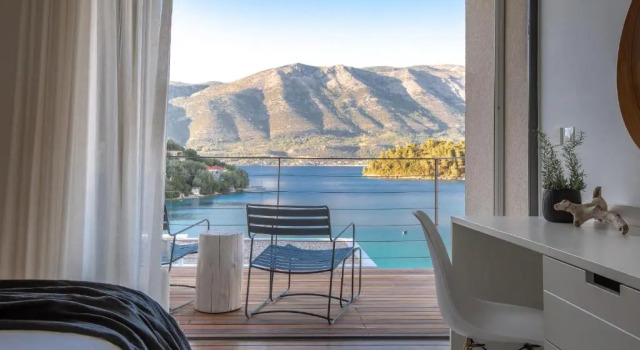 Двухместный номер Standard с балконом и с видом на море Taras Lodge