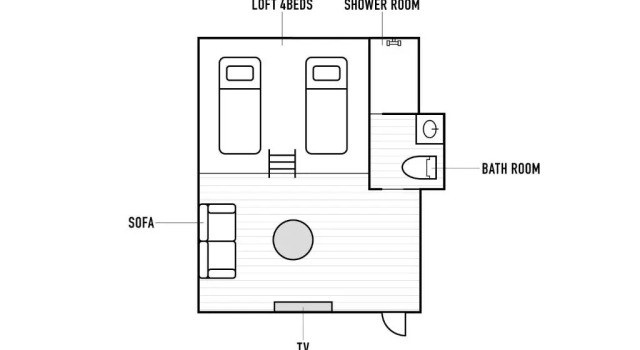 Номер Comfort mizuka Imaizumi 2 - unmanned hotel