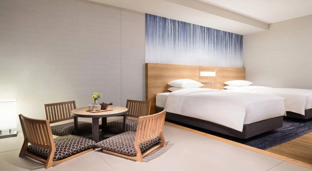 Номер Standard с красивым видом из окна Fuji Marriott Hotel Lake Yamanaka