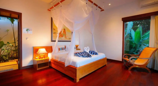 2 BR Villa With Fantastic Ocean View, Lovina With Staff, Rezervovat Vila Chaty v Bali, Chalupa