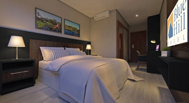 Blue Hill Hotel, Забронировать Отель Тимбо Санта-Катарина