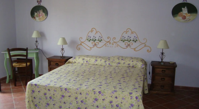 Двухместный номер Classic с видом на сад B&B La Rena Rossa