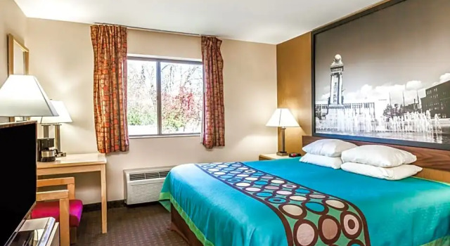 Номер Standard Super 8 by Wyndham Liverpool/Clay/Syracuse Area