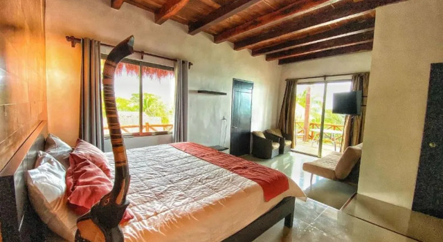 Двухместный номер Superior с балконом Zelune Luxury Lagoon Resort Bacalar