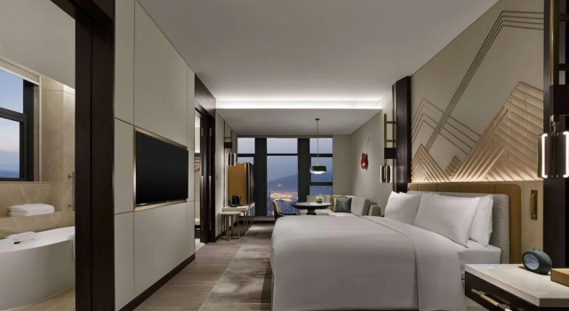 Двухместный номер Guest Hilton Lanzhou City Center