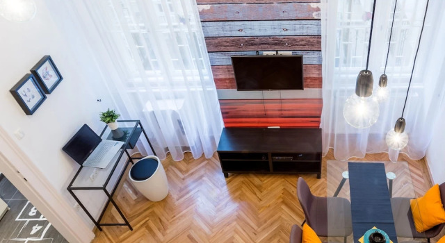 Апартаменты c 1 комнатой Oktober 6 6 Apartment