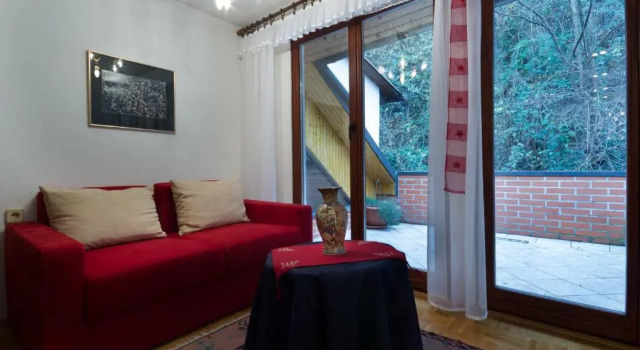 Апартаменты Apartment Nina Tour As Ljubljana with private terrace under Castle hill