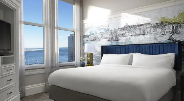 Двухместный люкс c 1 комнатой Marriott Vacation Club® at Custom House, Boston  