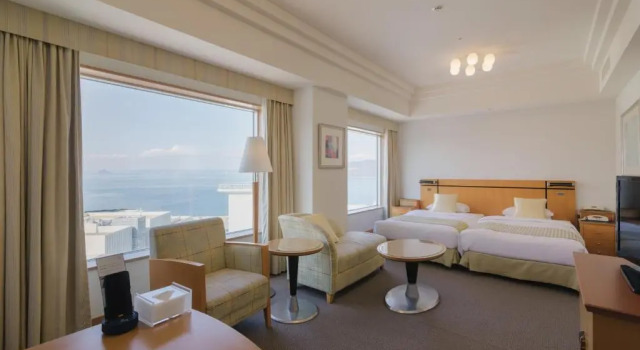 Двухместный номер Deluxe Hollywood JR Hotel Clement Takamatsu