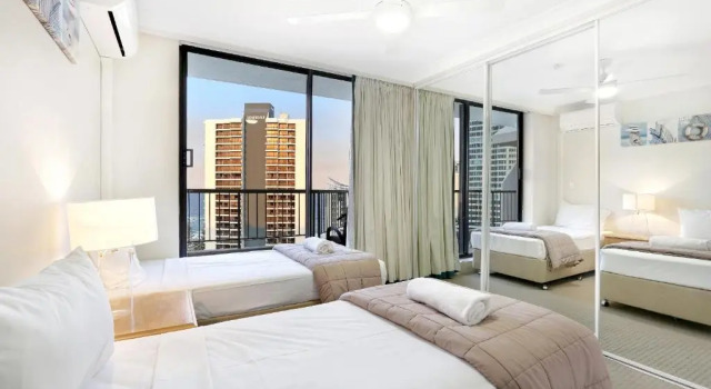 Апартаменты с 2 комнатами с видом на океан Genesis Apartments by Gold Coast Premium