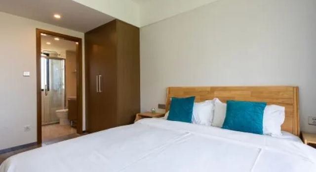 Люкс с 3 комнатами Peninsula BLUE Full Suite Surfing and Sea View Beauty Stay (Wanning Shenzhou Peninsula Branch)