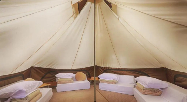 Четырёхместный номер Standard с видом на горы Retreat Camp Mahoroba