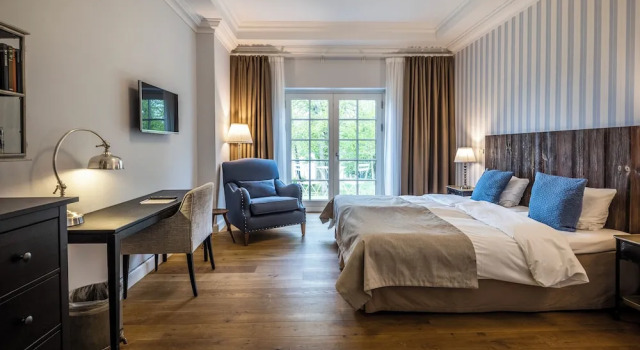 Deluxe Kahden hengen huone merinäköala Stella Maris