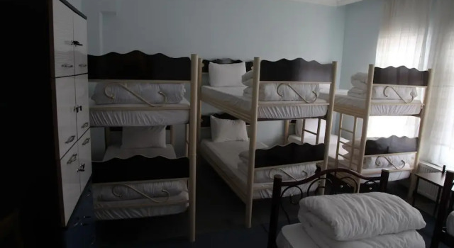 Кровать в общем номере Nil Story House