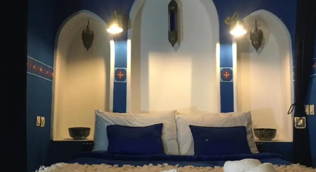 Люкс Дуплекс Riad Blue Berber