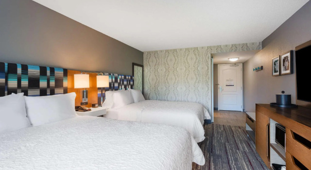 Четырёхместный номер Standard Hampton Inn & Suites Herndon-Reston