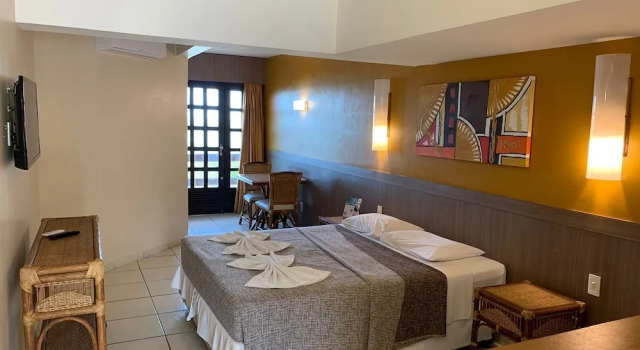 Двухместный номер Deluxe с видом на море Lumar Hotel PontaNegra