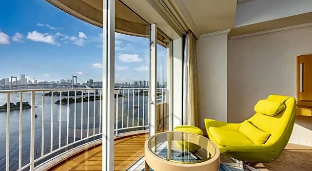 Двухместный номер Premium Executive Hilton Tokyo Odaiba