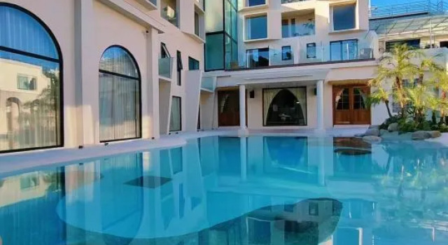 Yishe Savanna Beach Pool Resort | Wabi-sabi Beautiful Stay (OMG Heartbeat Paradise Branch), Rezerwuj Ośrodek wypoczynkowy Hotele w Hangzhou z basenem, Basen