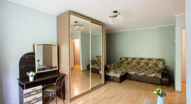 Двухместные апартаменты c 1 комнатой с балконом Nova Apartments на улице Уткинская 11