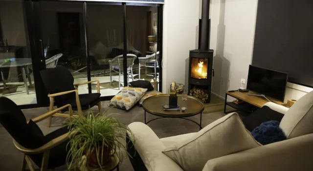 Night Sky Cottage, Buchen Sie Ferienhaus Waimarino Neuseeland