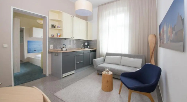 Апартаменты Deluxe c 1 комнатой Villa Franz