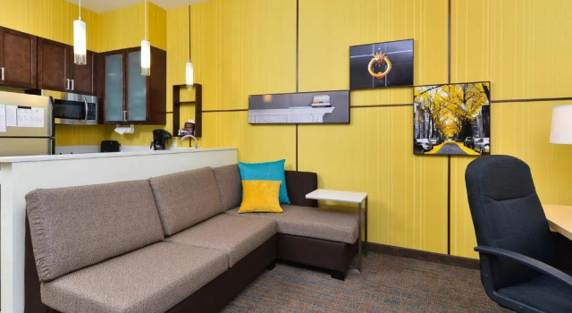 Двухместный люкс Residence Inn Champaign