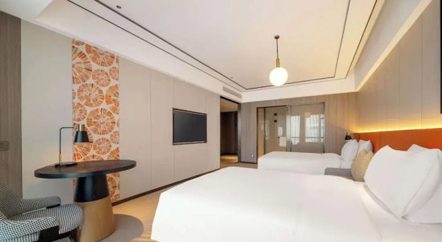 Двухместный номер Deluxe Hilton Garden Inn Jiangmen Xinhui