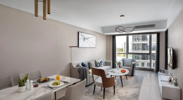 Апартаменты Deluxe с 2 комнатами Citadines New District Wuxi