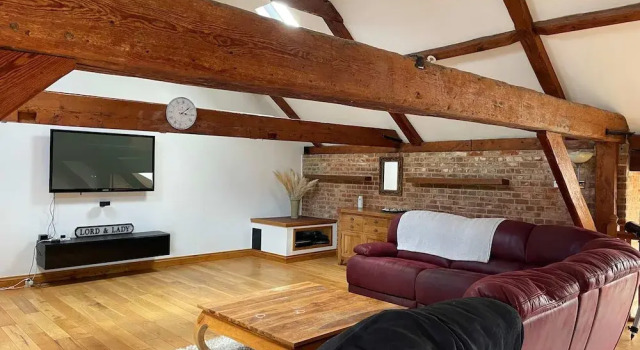 Villa Hobland Barn in Hopton, Varaa Villa Mökit kohteessa Merseyside, Mökki