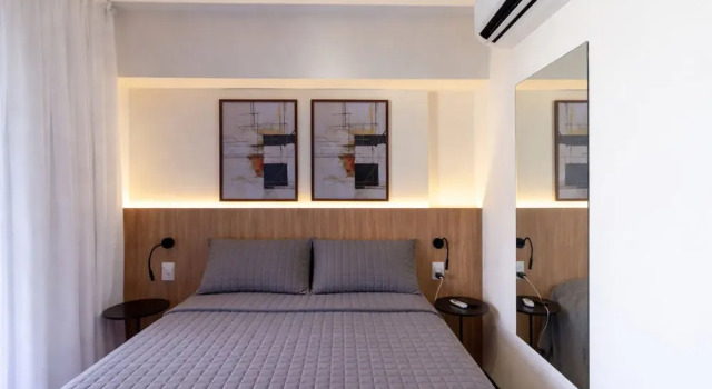 Studio com Varanda a 650m do Metr - Vila Mariana