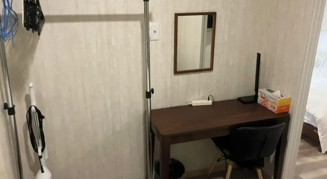 Люкс Deluxe с балконом New Normal Condo in KENCHOMINAMIGUCHI ニューノーマルコンドイン県庁南口