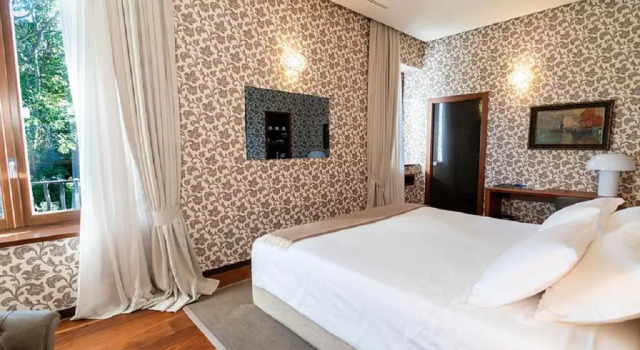 Двухместный номер Deluxe с видом на горы Villa Lario Resort Mandello
