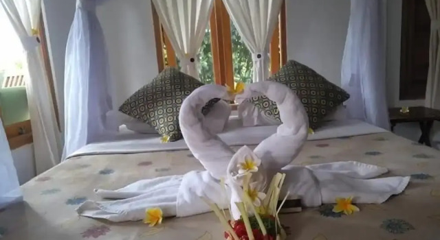 Habitación doble De lujo 1 dormitorio con vista al jardín Omunity Bali