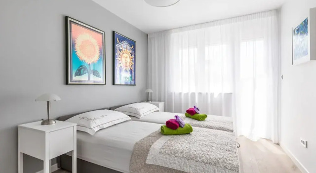 Down Town Apartment With Balconies, Prenota Appartamento Splitska 