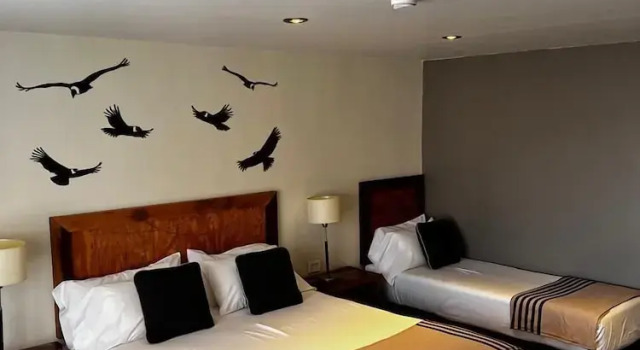 Трёхместный номер Standard с балконом Hosteria Los Canelos