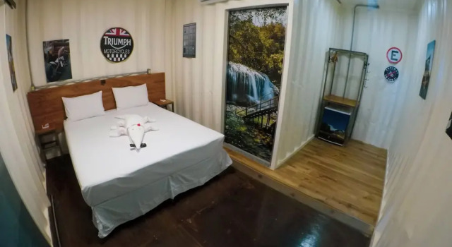 Двухместный номер Deluxe Hotel Bonito Motobox - HOTEL CONTAINER
