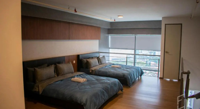 Студия NETFLIX-Pinnacle PJ, Fantastic City View, 1-6 Guests Designed Duplex Home by Flexihome-MY
