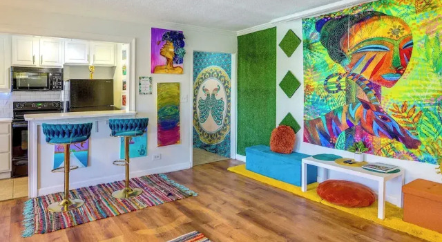 Апартаменты c 1 комнатой с балконом Colorful Atlanta Vacation Rental - Walk to Dtwn!