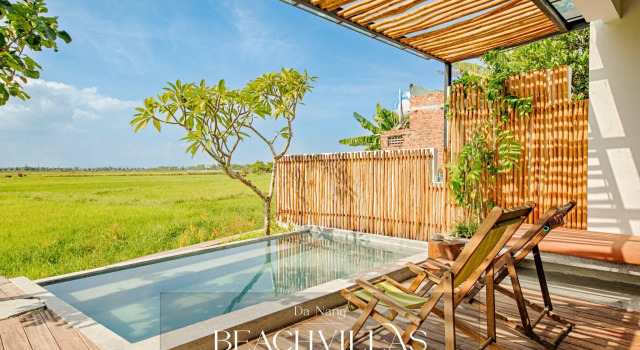 Peaceful Pool Villa In Rice Paddies, Prenota Villa Hotel a Quang Nam con parcheggio, Parcheggio