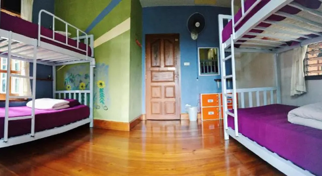 Кровать в общем номере (женский номер) Baan Mai Sak
