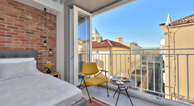 Двухместный номер Standard с балконом и с видом на город Apartments & Rooms Mareta Exclusive