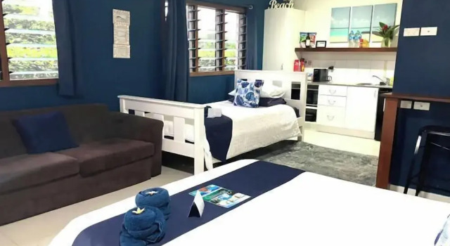 Студия Vanuatu Beachfront Apartments