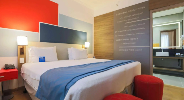 Двухместный номер Standard TRYP By Wyndham Ribeirão Preto