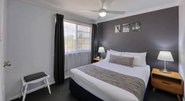Апартаменты Дуплекс с 2 комнатами с балконом Colonial Motel & Apartments