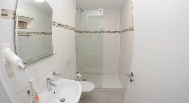 Standard Single quarto varanda Schäfer Boardinghouse