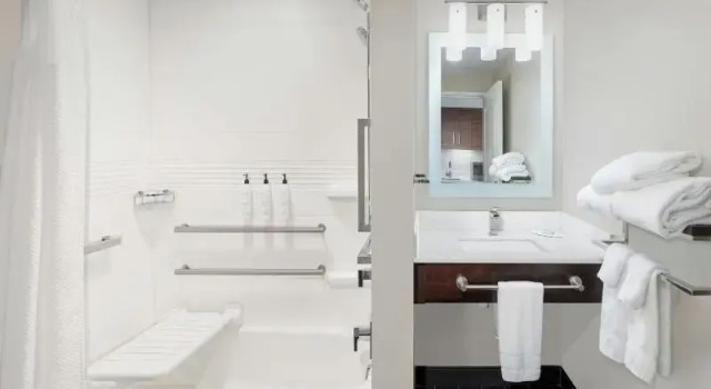 Двухместный люкс TownePlace Suites by Marriott Detroit Allen Park