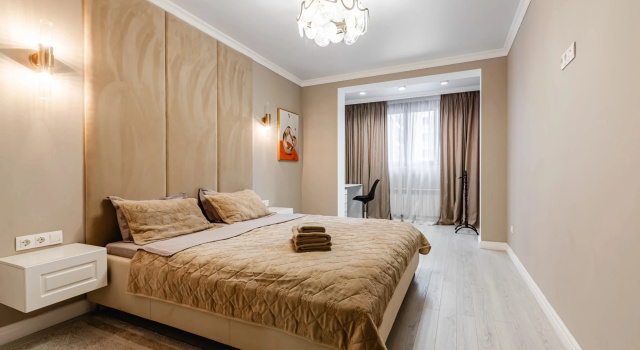 V Zhk Arbat v Samom Tsentre Yuzhnoy Stolitsy Flat, Réserver Appartement Hôtels à Almaty avec parking, près de Almaly Metro Station, Parking